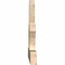 Ekena Millwork Richland Rough Sawn Timber Gable Bracket, Douglas Fir, 48"W x 22"H x 2"D x 4"F, 11/12 Pitch GBW048X22X0204RIC00RDF - alternate 3